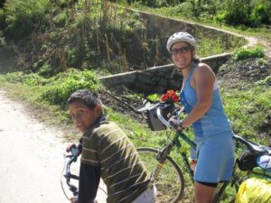 Oaxaca bike tour with kid