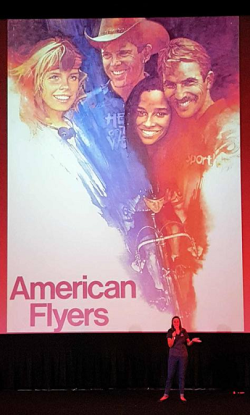 Intro to American Flyers by Ms Brett Lange of UPCC staff, photo: Frame de Art