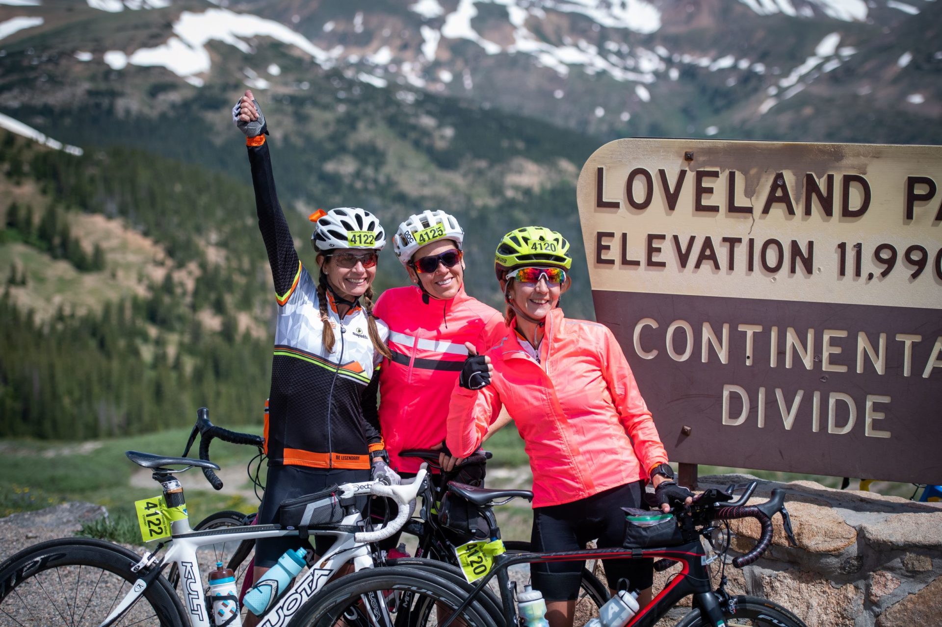 Triple Bypass Bicycle Ride in the heart of the Colorado Rocky Mountains