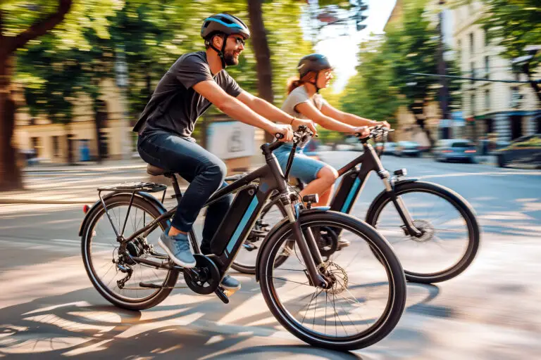 E-bike riders