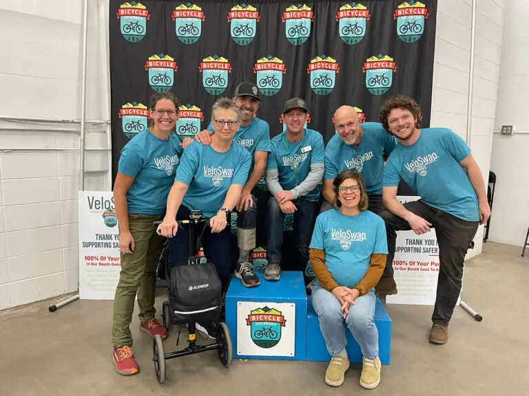 Bicycle Colorado team at VeloSwap