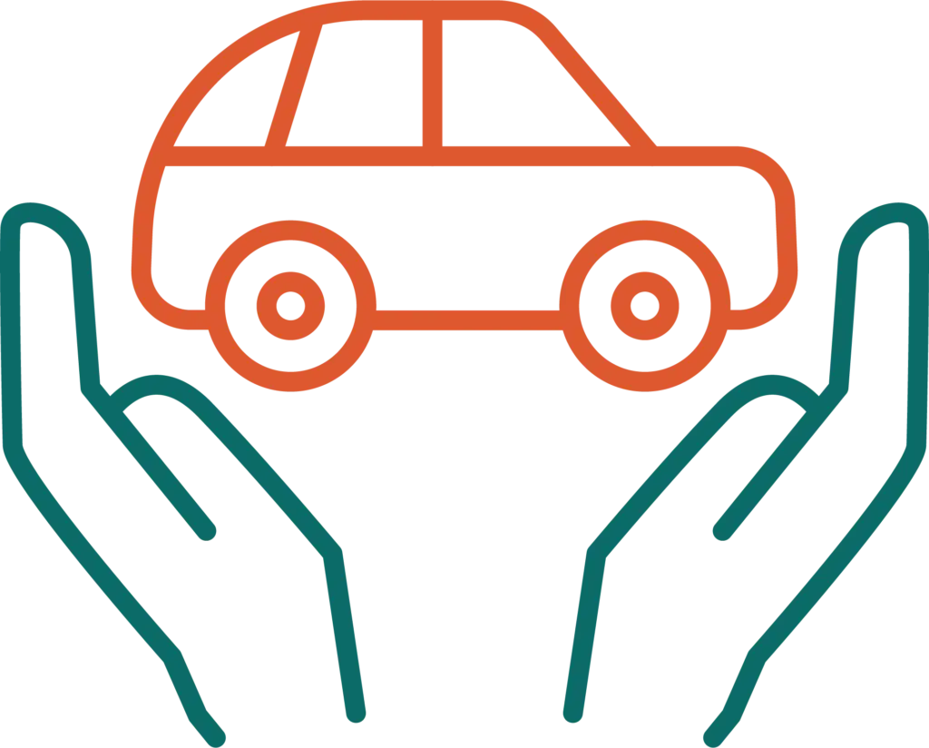 Vehicle donation graphic