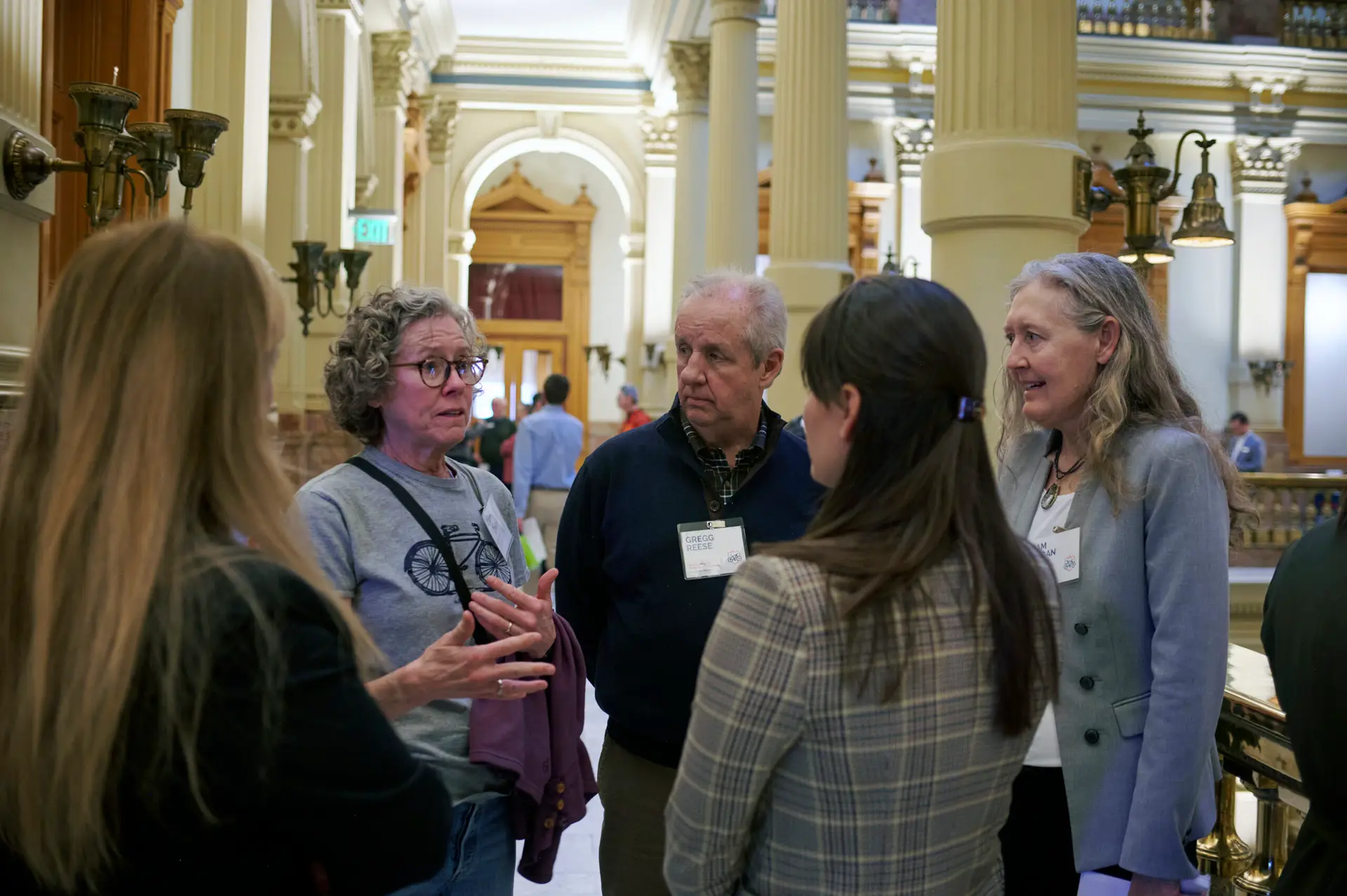 Advocates talk to legislators