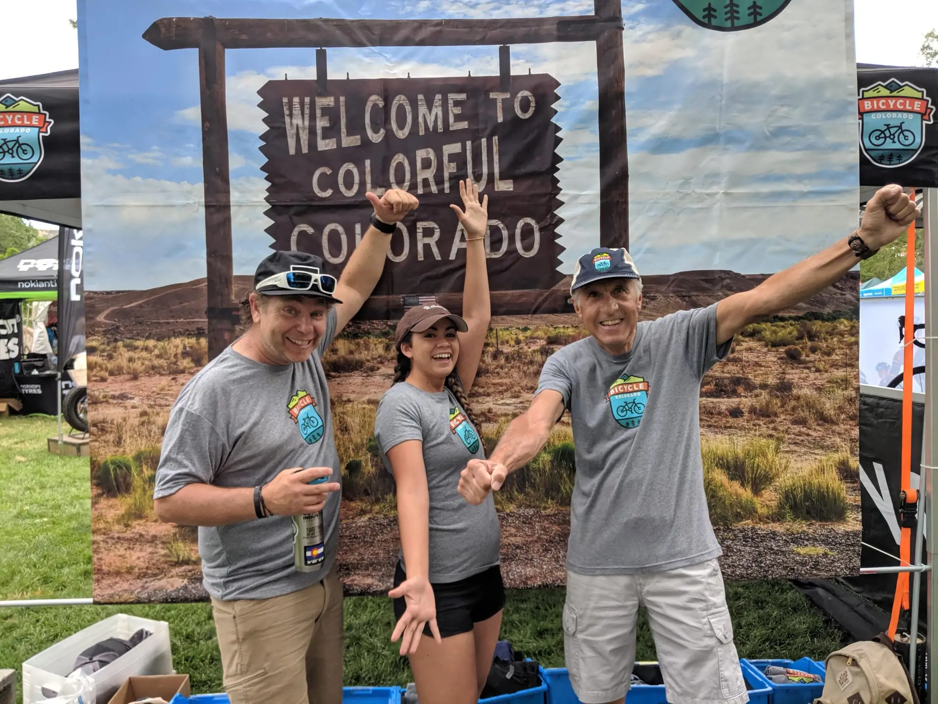 Bicycle Colorado volunteers