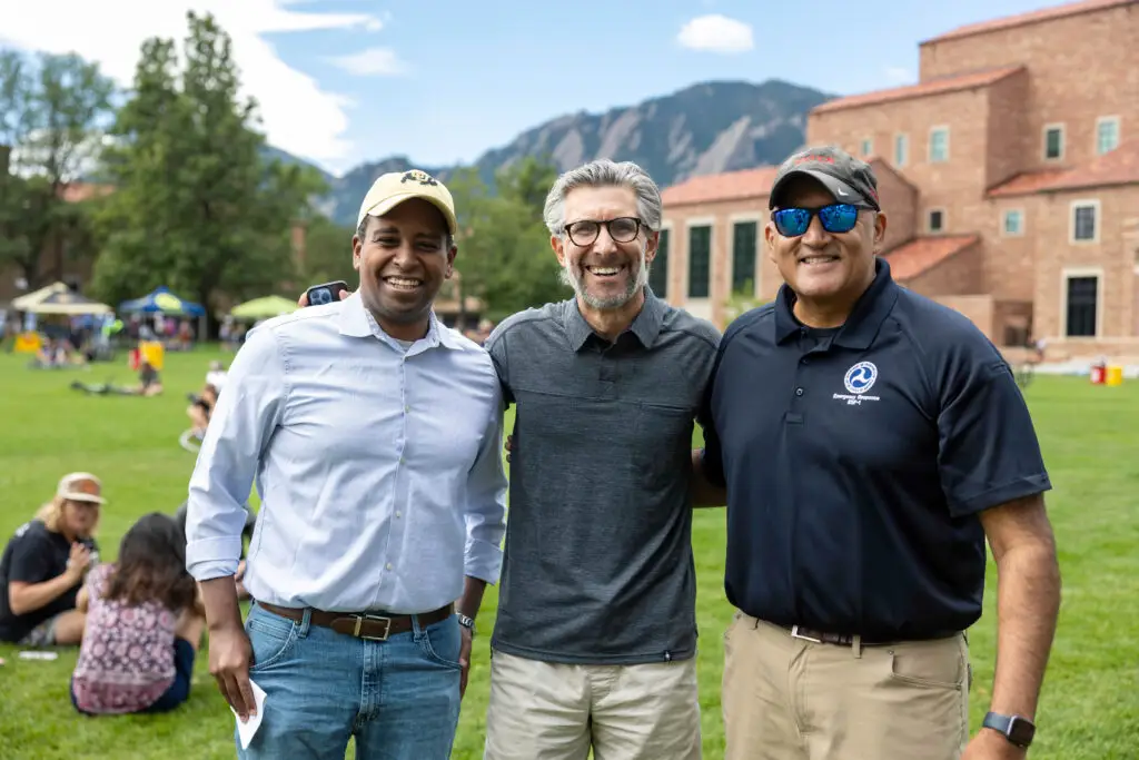 Legislator and advocate together at event