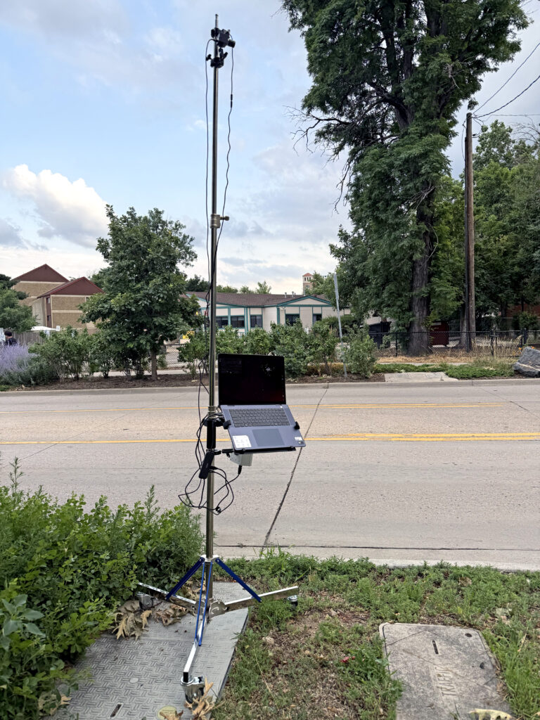 Driver behavior study camera