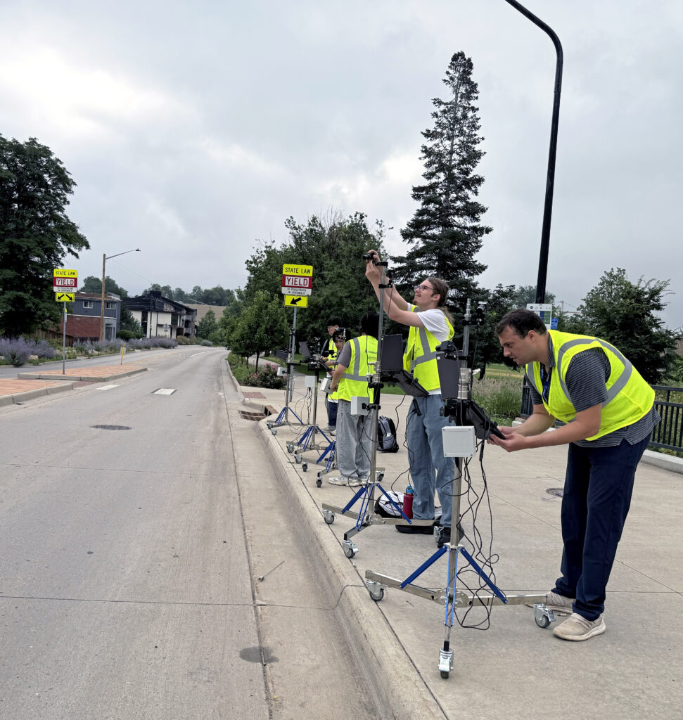 Driver behavior study staff