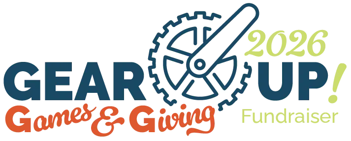 Gear Up! 2026 Fundraiser Logo