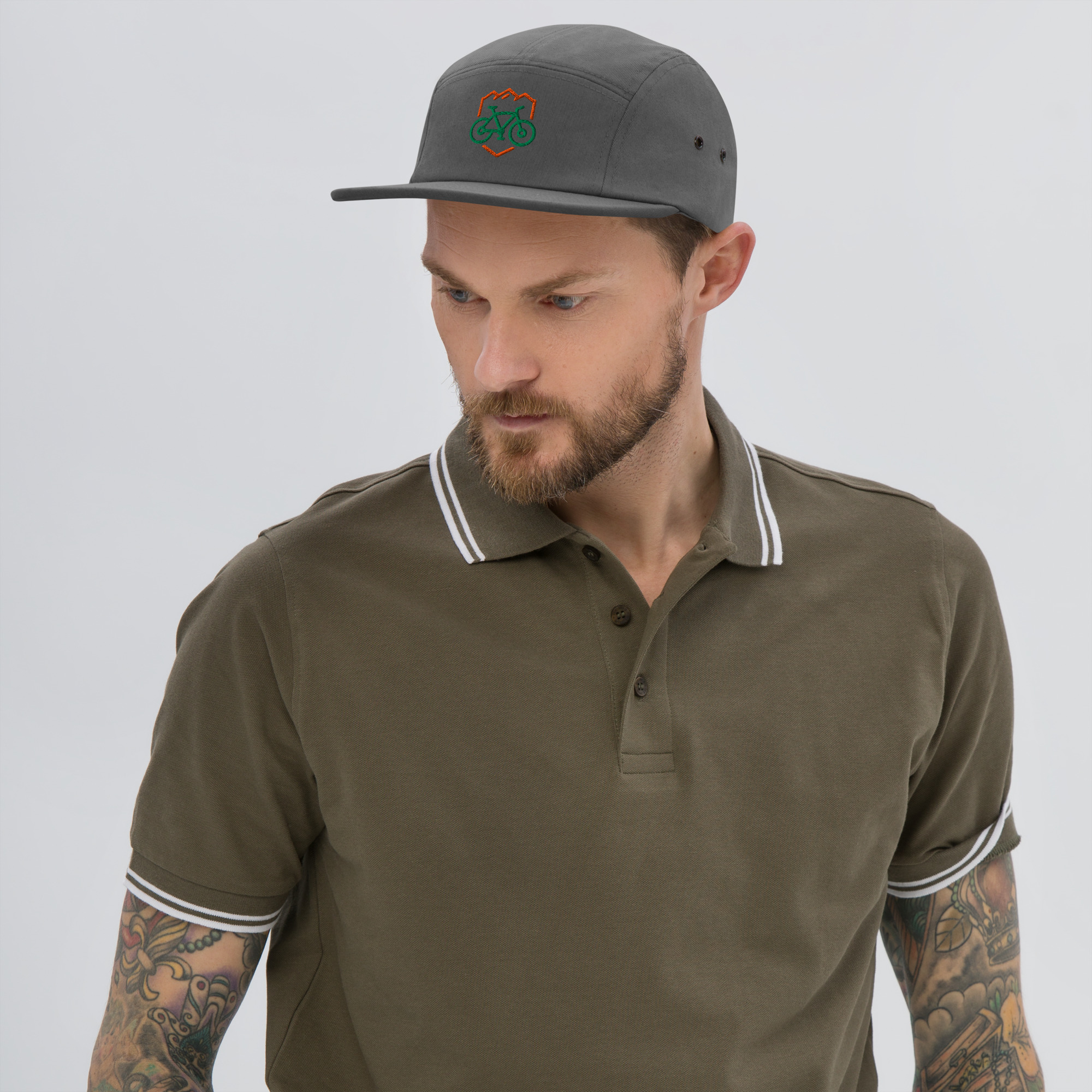 BC Icon Five Panel Cap - Image 12