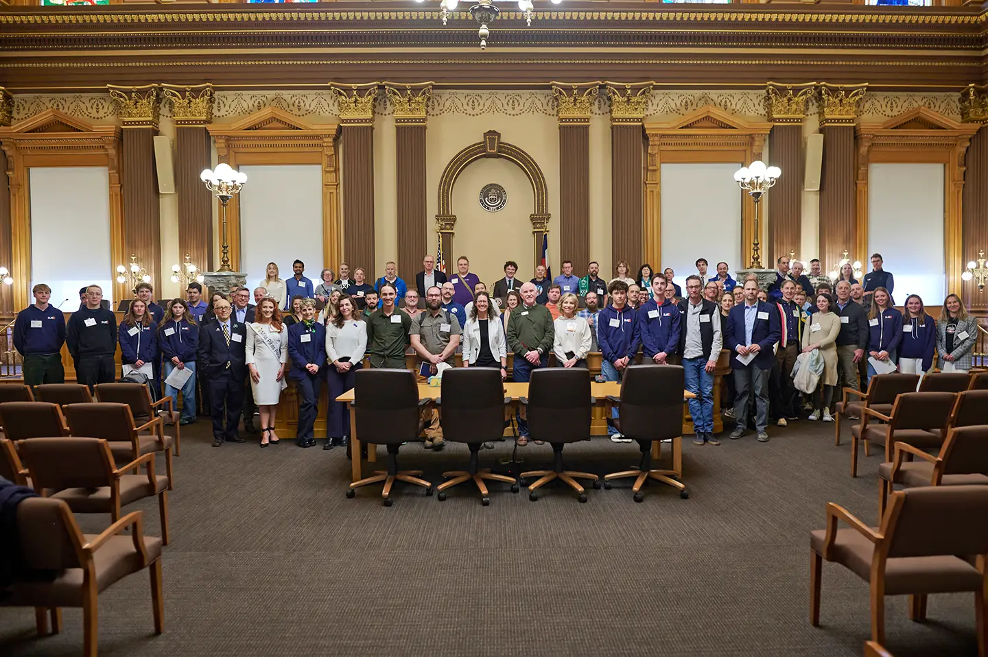Group of advocates at the Capitol