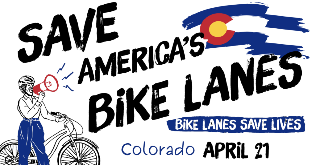 Colorado Save Americas Bike Lane Image