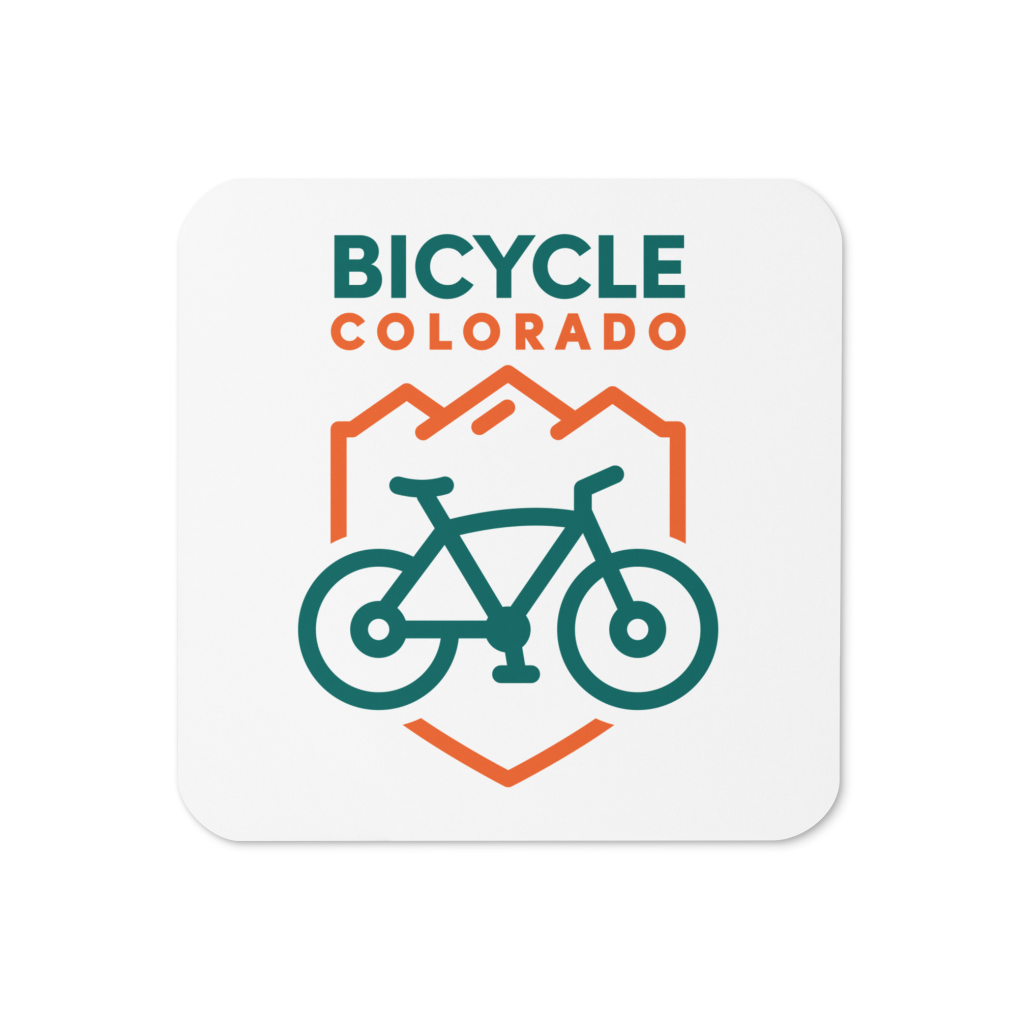 BC Logo Cork-Back Coaster