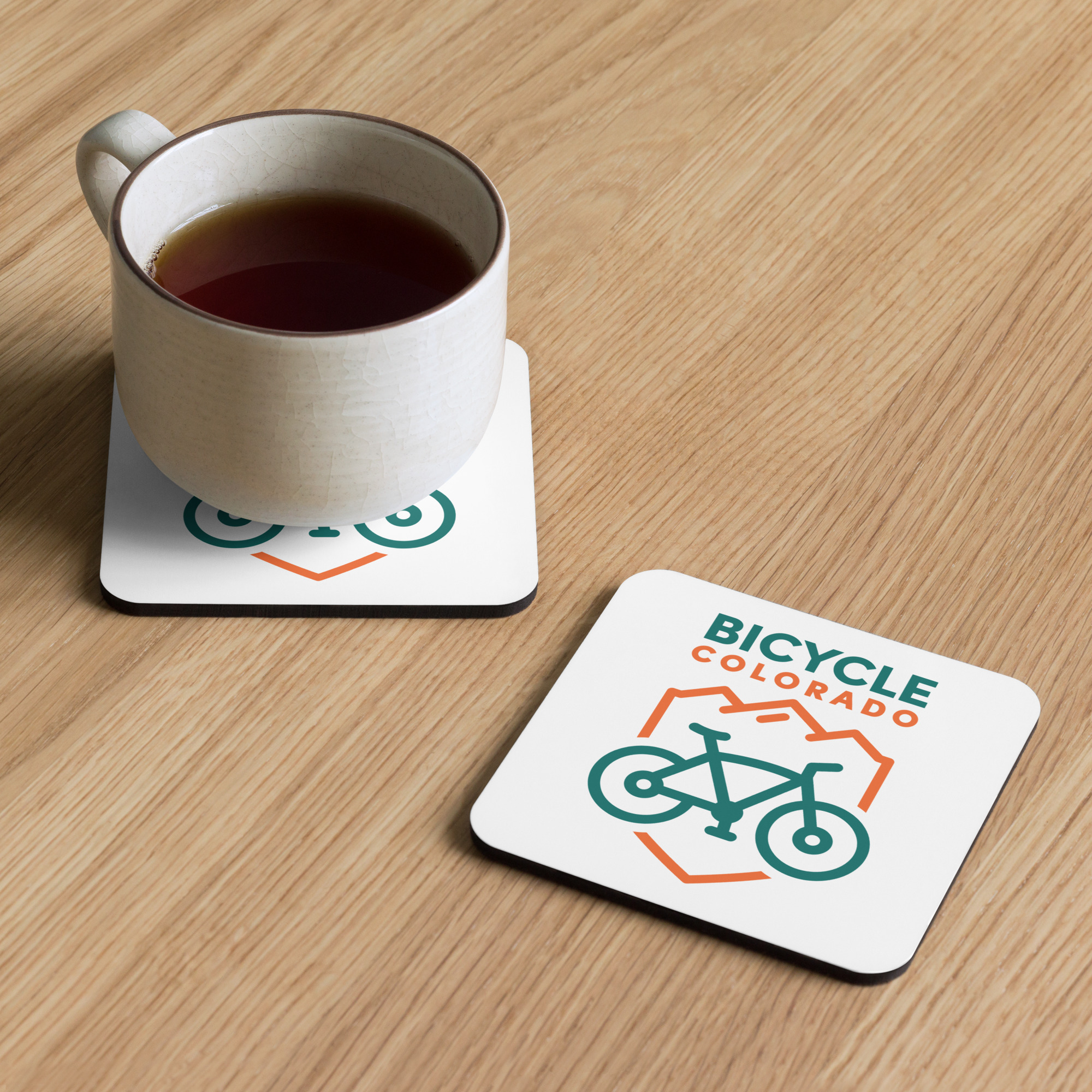 BC Logo Cork-Back Coaster - Image 4