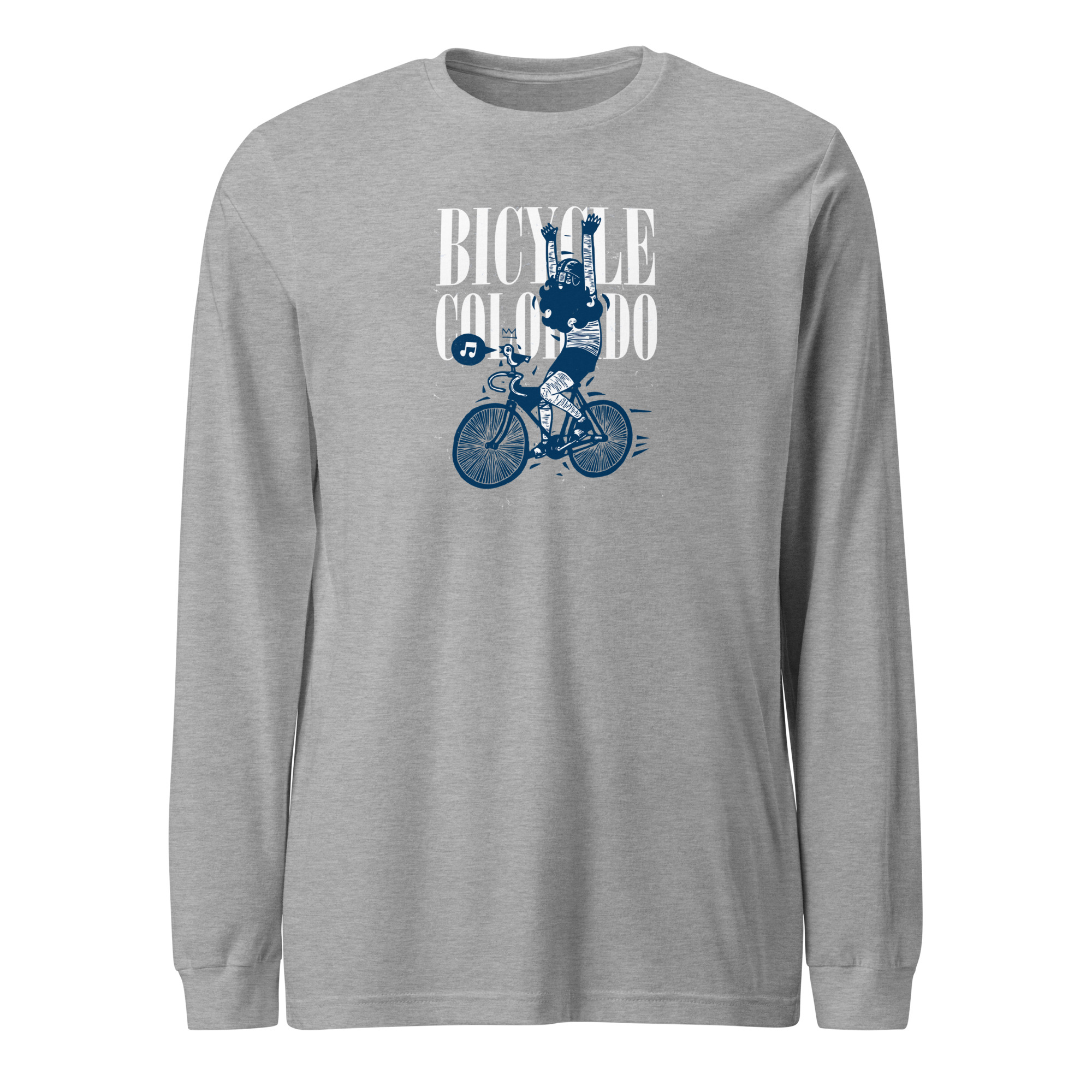 John Fellows - Bicycle Colorado Unisex Long Sleeve Tee