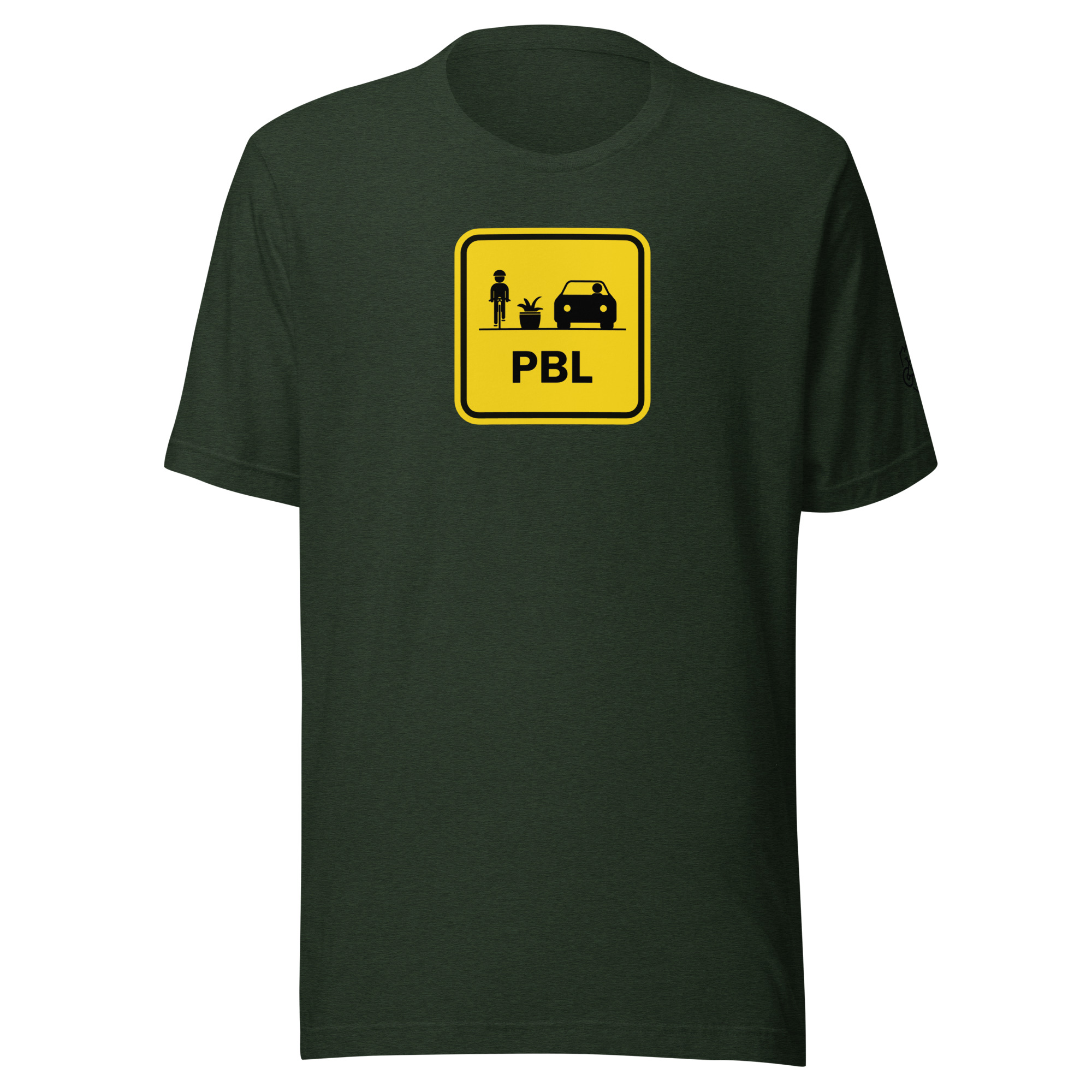 Protected Bike Lane - Unisex T-Shirt - Image 4