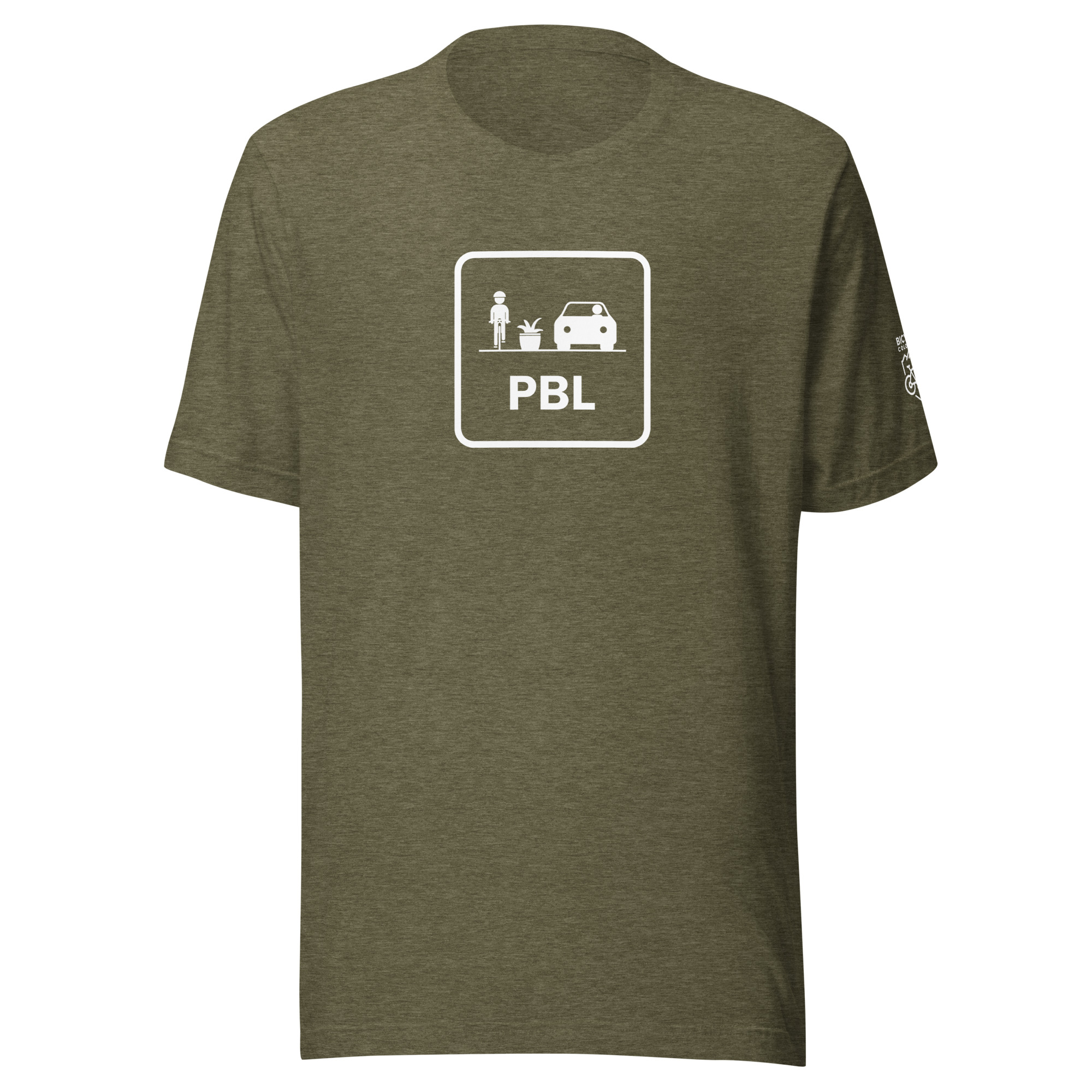 Protected Bike Lane Unisex T-Shirt - Image 4