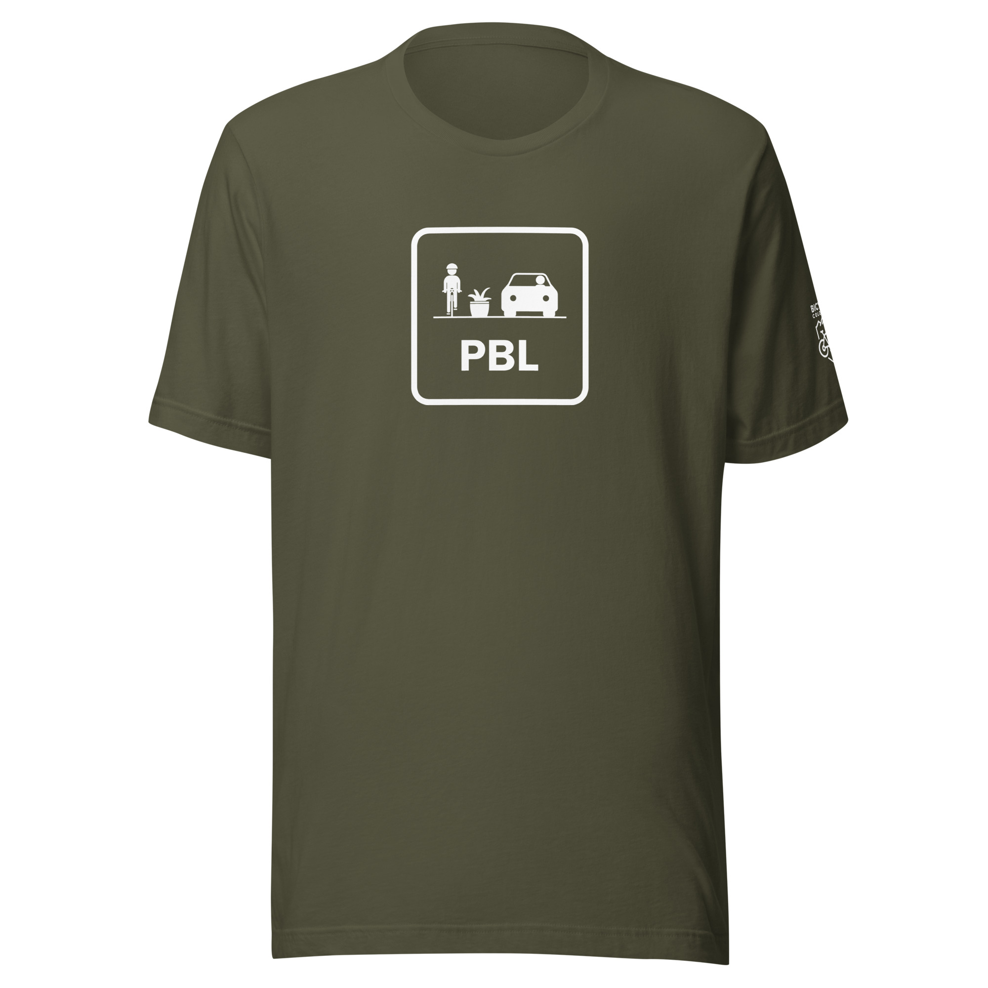 Protected Bike Lane Unisex T-Shirt - Image 3