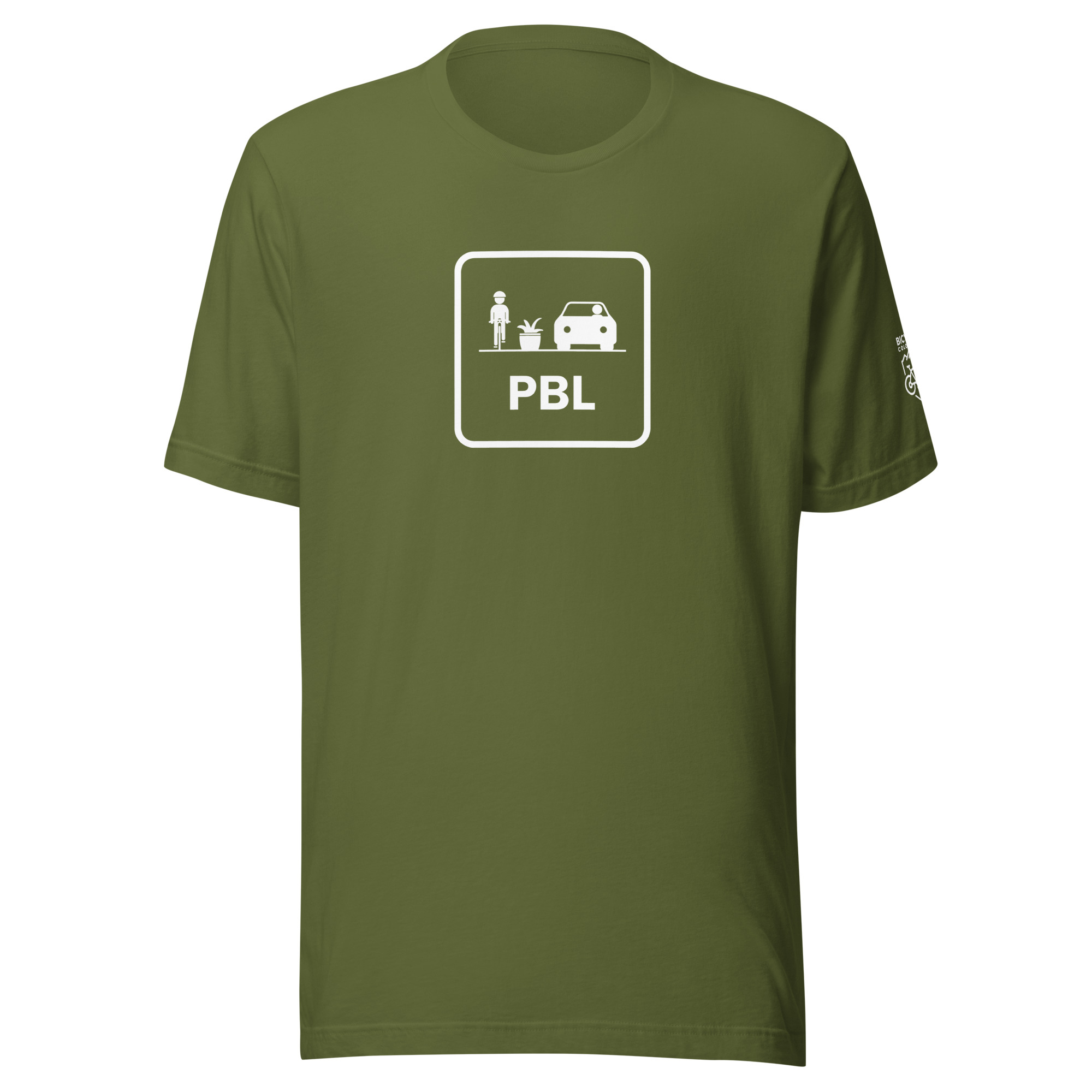 Protected Bike Lane Unisex T-Shirt - Image 6