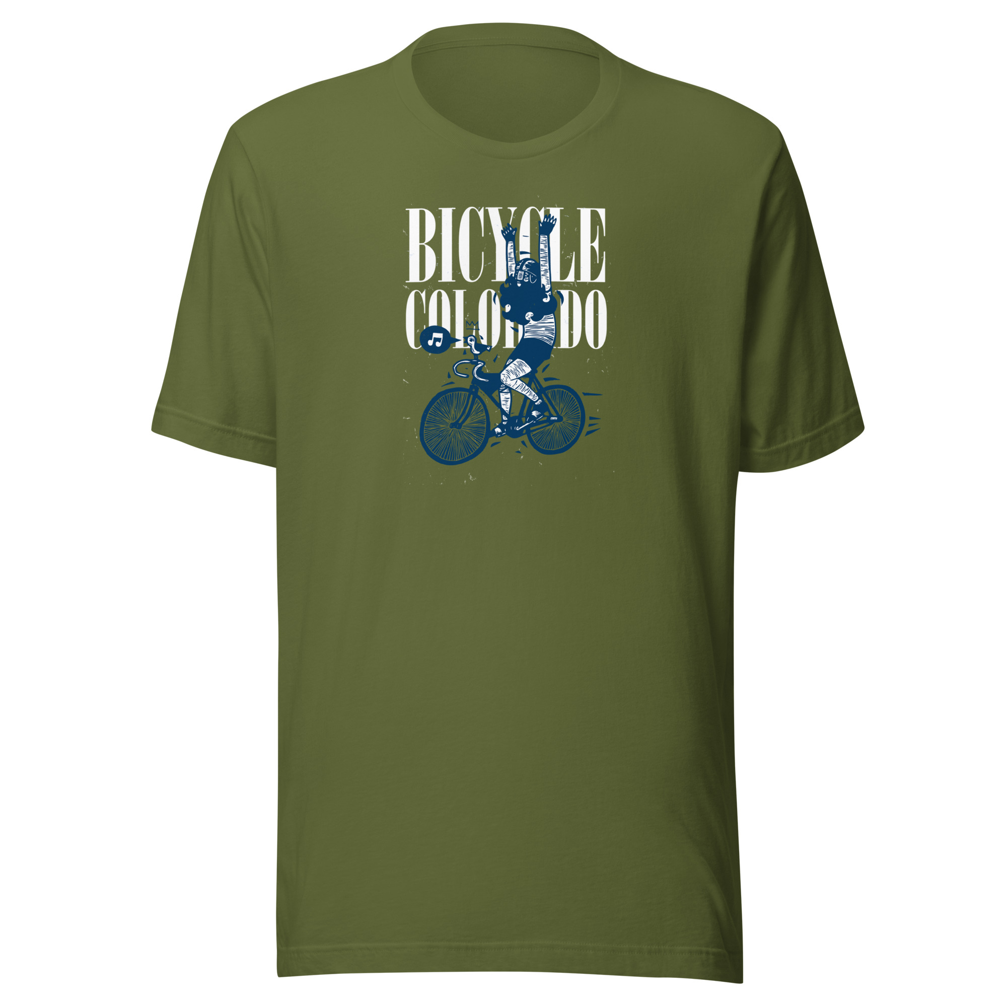 John Fellows - Bicycle Colorado Unisex T-Shirt - Image 2