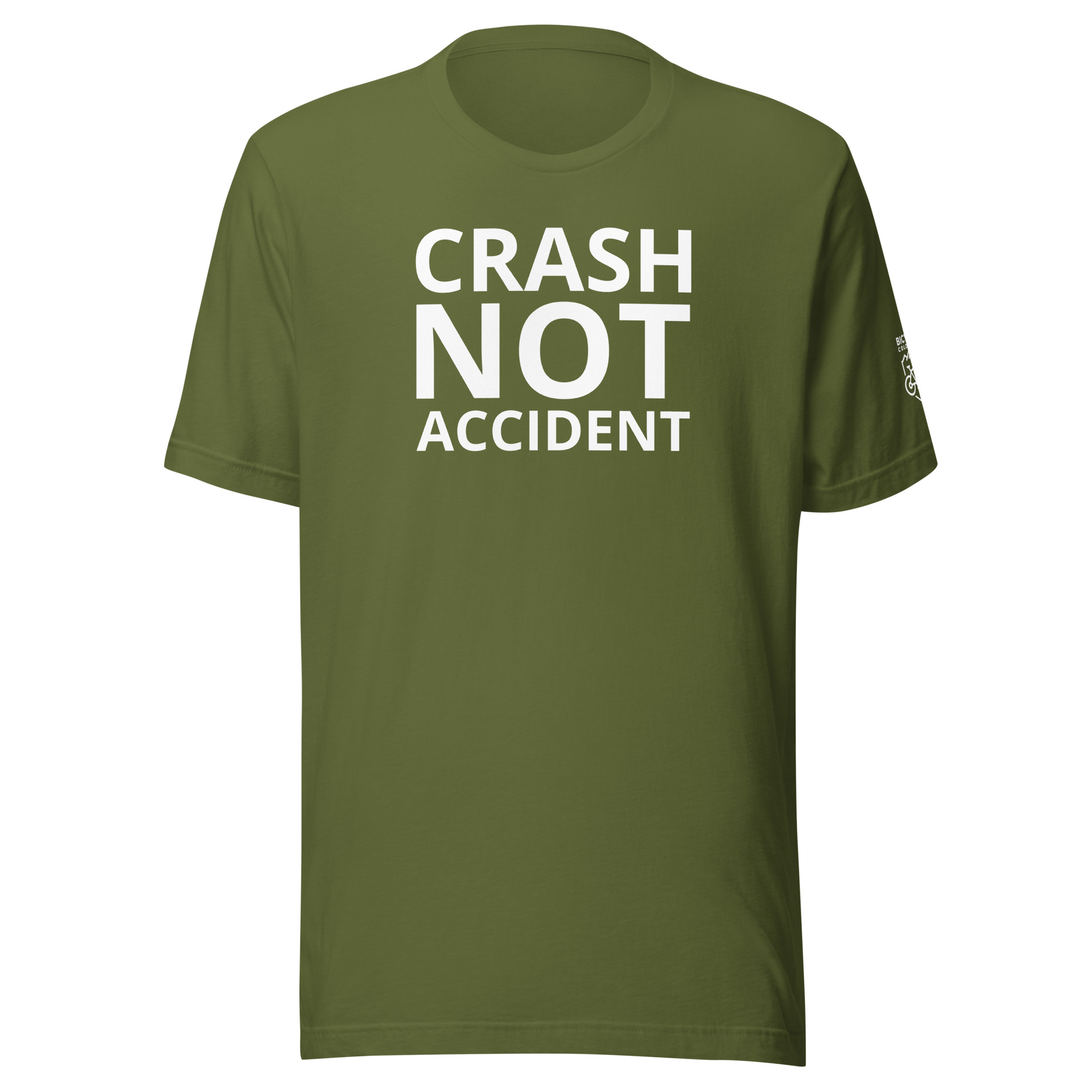 Crash Not Accident Unisex T-Shirt - Image 4