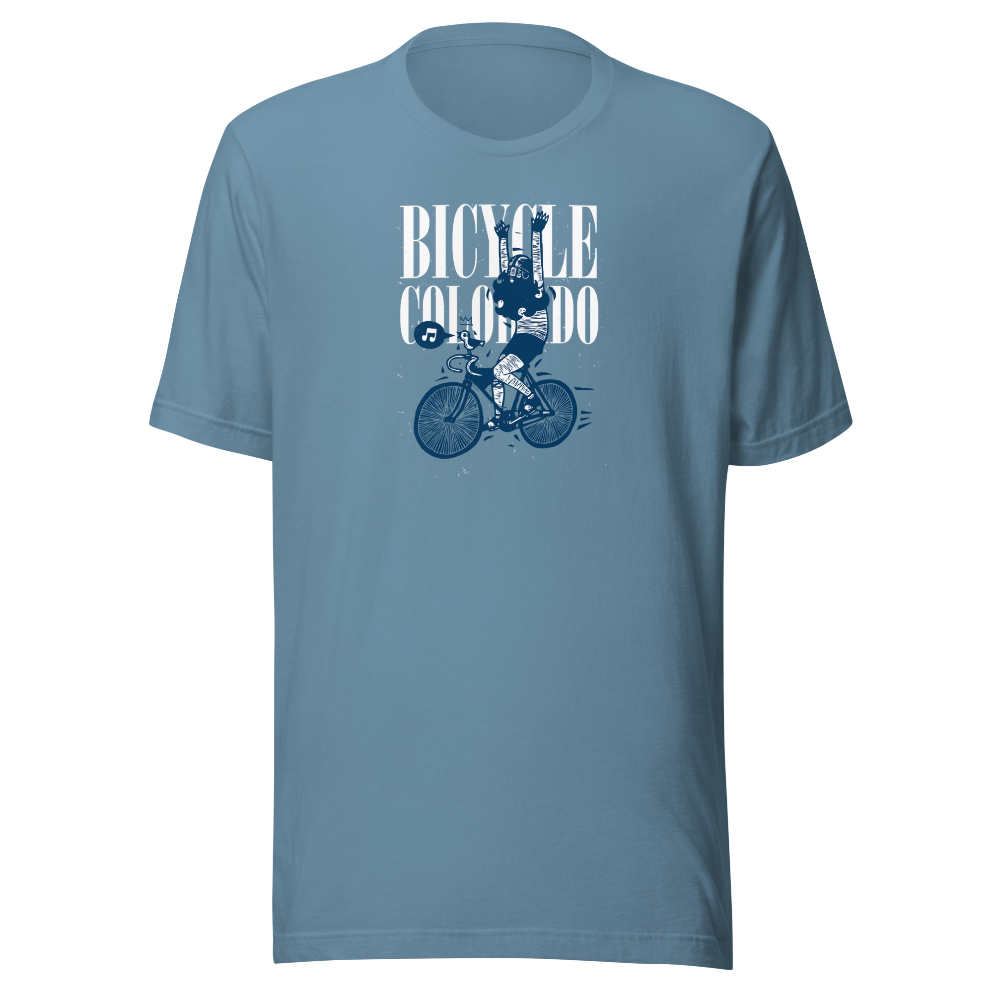 John Fellows - Bicycle Colorado Unisex T-Shirt - Image 3