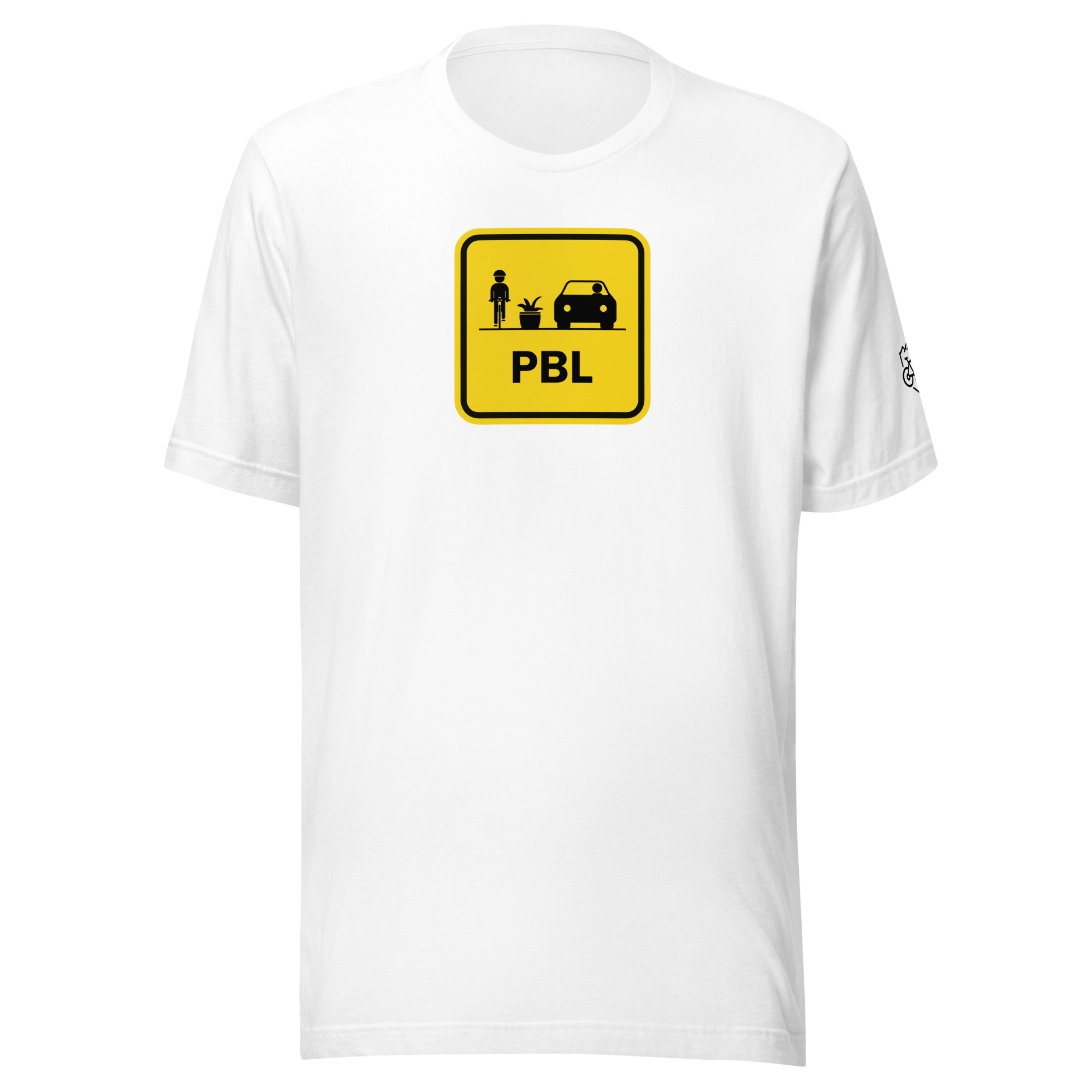 Protected Bike Lane - Unisex T-Shirt - Image 7