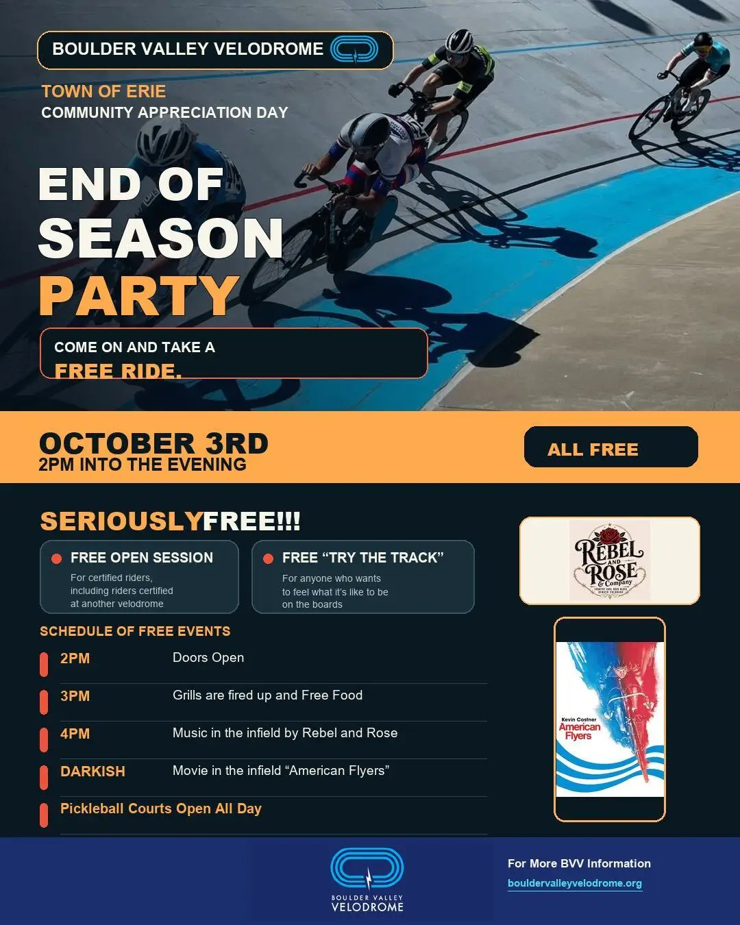 End of Season Party Poster